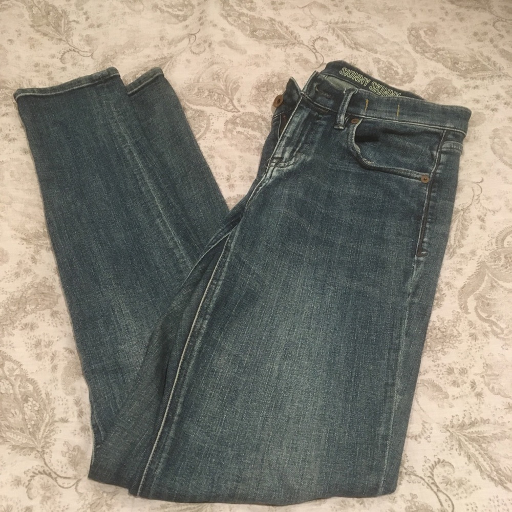 Madewell medium wash skinny jeans